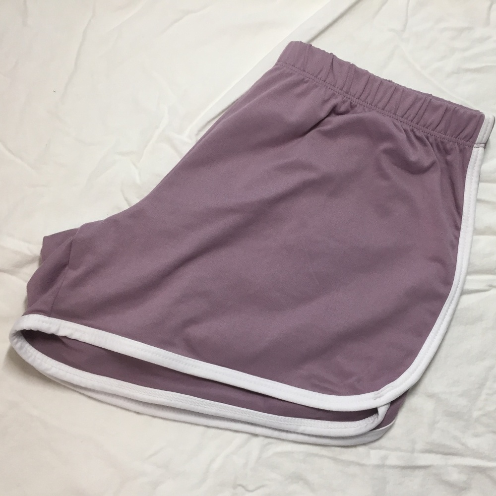 70's inspired jogger sweat shorts